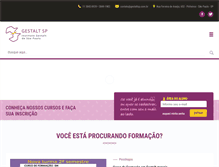Tablet Screenshot of gestaltsp.com.br